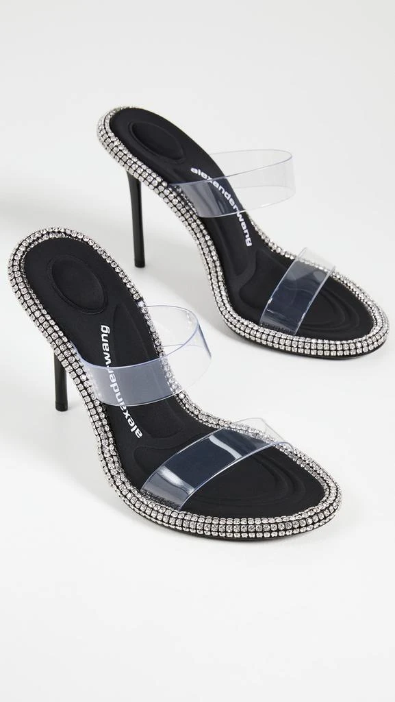 商品Alexander Wang|Alexander Wang Nova 水晶凉拖鞋,价格¥2547,第5张图片详细描述