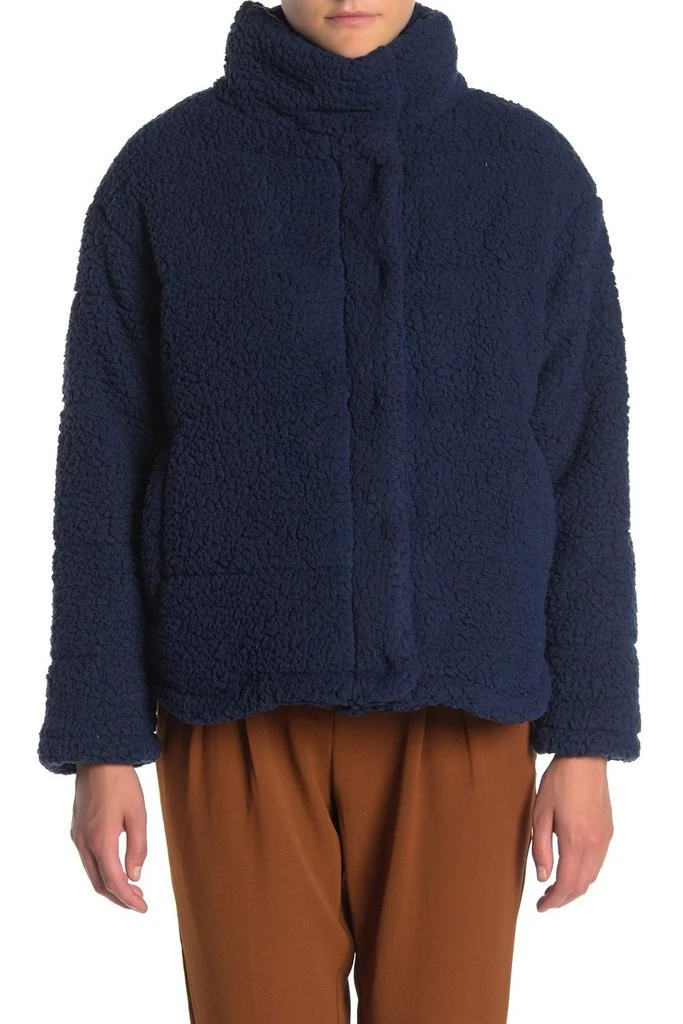商品Elodie|Teddy Faux Shearling Bomber Jacket,价格¥180,第3张图片详细描述