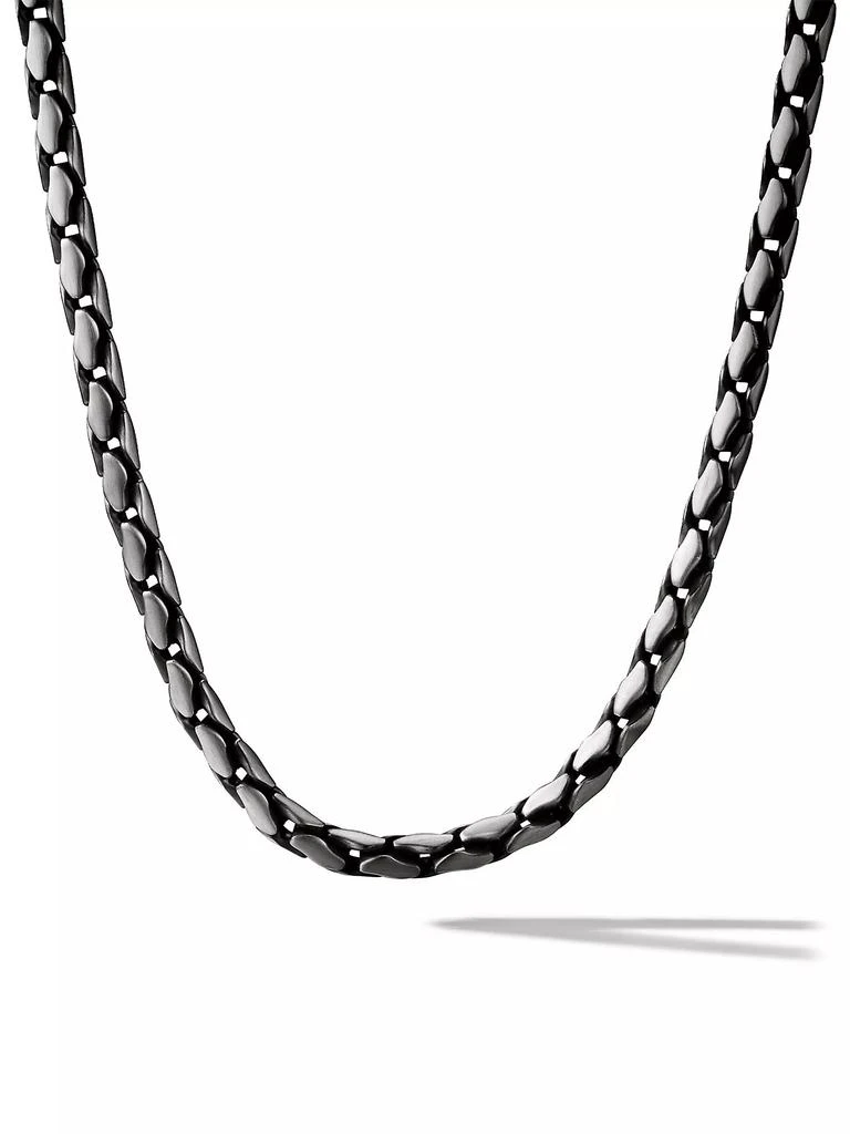 商品David Yurman|Fluted Chain Necklace in Sterling Silver, 5MM,价格¥10489,第1张图片