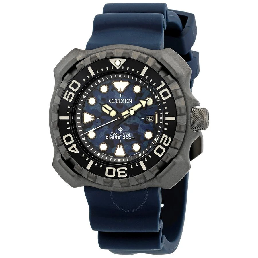 商品Citizen|Promaster Diver Blue Dial Super Titanium Men's Watch BN0227-09L,价格¥2264,第1张图片