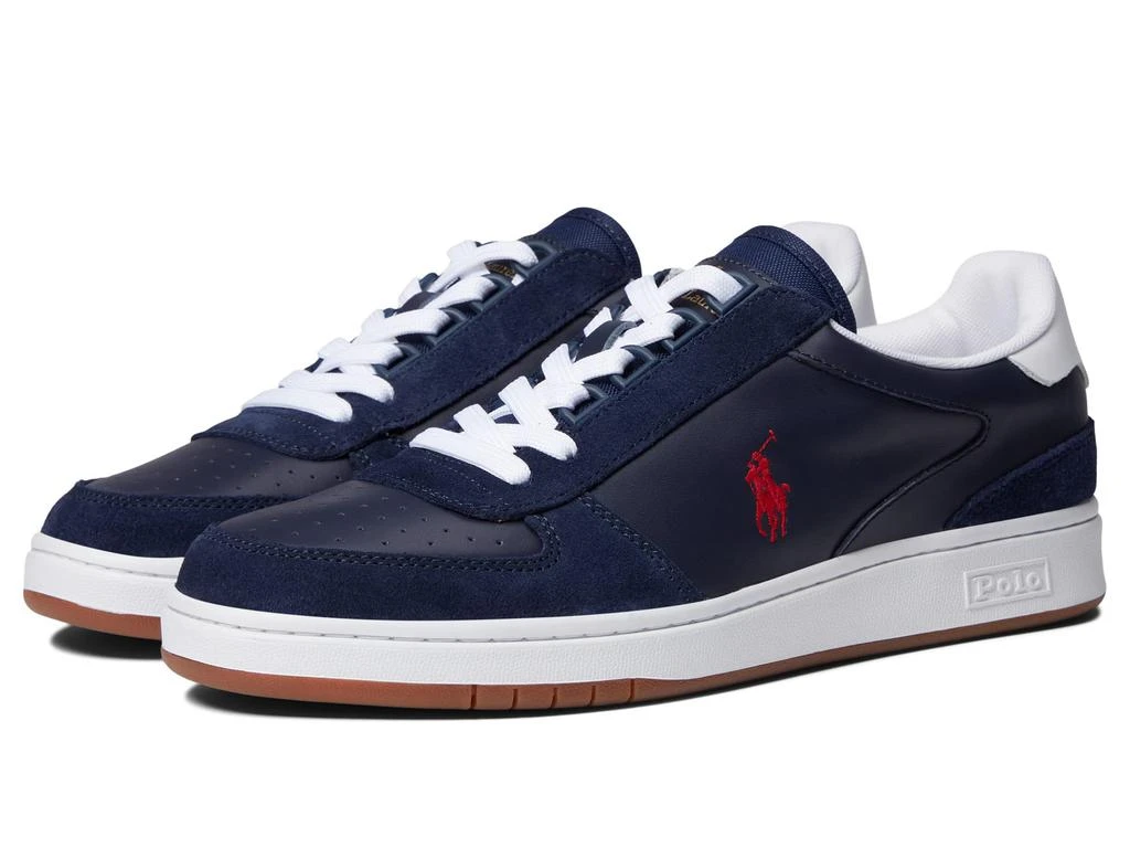 商品Ralph Lauren|Court Low-Top Sneaker,价格¥563,第1张图片