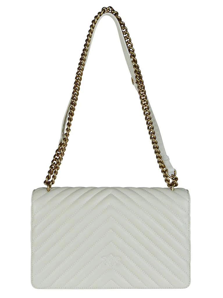 商品PINKO|Pinko Classic Love One Chevron Crossbody Bag,价格¥1437,第2张图片详细描述