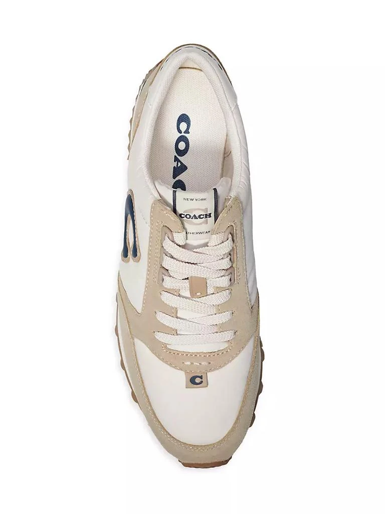 商品Coach|Women's Runner Leather Low-Top Sneakers,价格¥1439,第5张图片详细描述