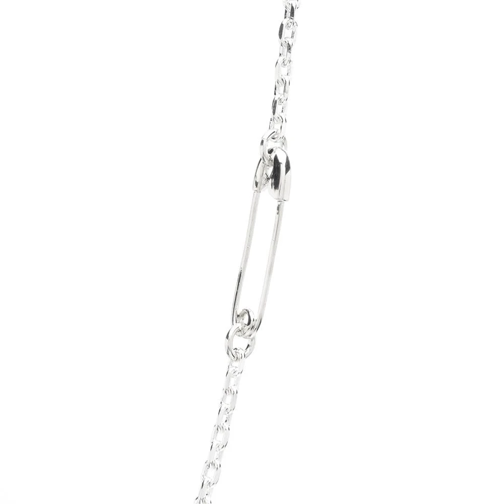 商品NEIGHBORHOOD|Neighborhood Silver Safety Pin Necklace,价格¥1871,第2张图片详细描述