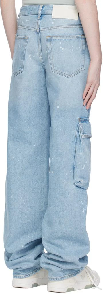 商品Off-White|Blue Toybox Jeans,价格¥2913,第3张图片详细描述