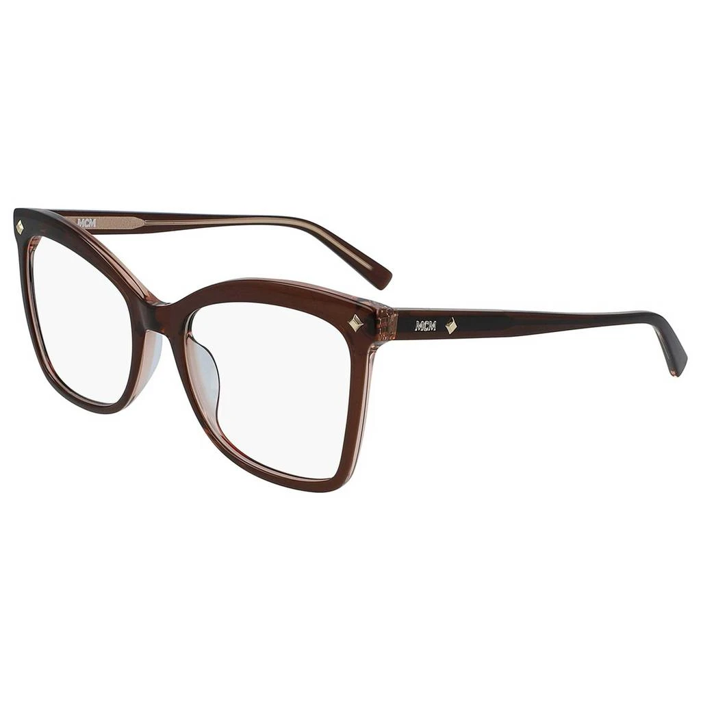 商品MCM|MCM Women's Eyeglasses - Brown Acetate Cat-Eye Full-Rim Frame | MCM2707 210,价格¥432,第1张图片