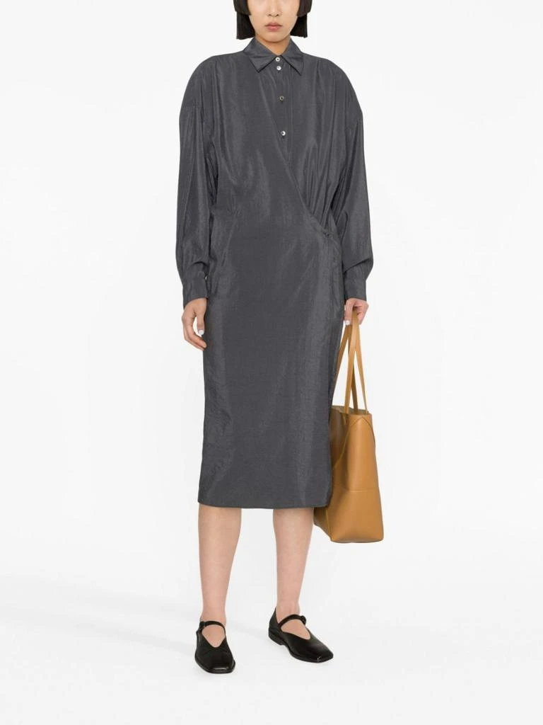 商品Lemaire|LEMAIRE - Silk Chemisier Dress,价格¥5428,第5张图片详细描述