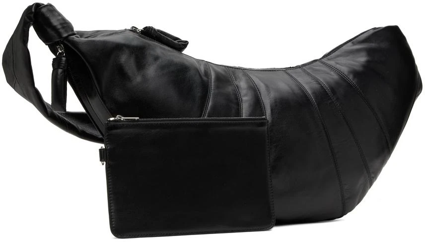 商品Lemaire|Black Large Croissant Bag,价格¥11285,第2张图片详细描述