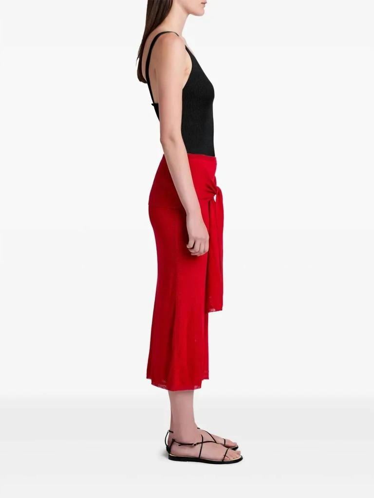 商品Proenza Schouler|Phelan Knit Skirt In Dark Poppy,价格¥1728,第3张图片详细描述