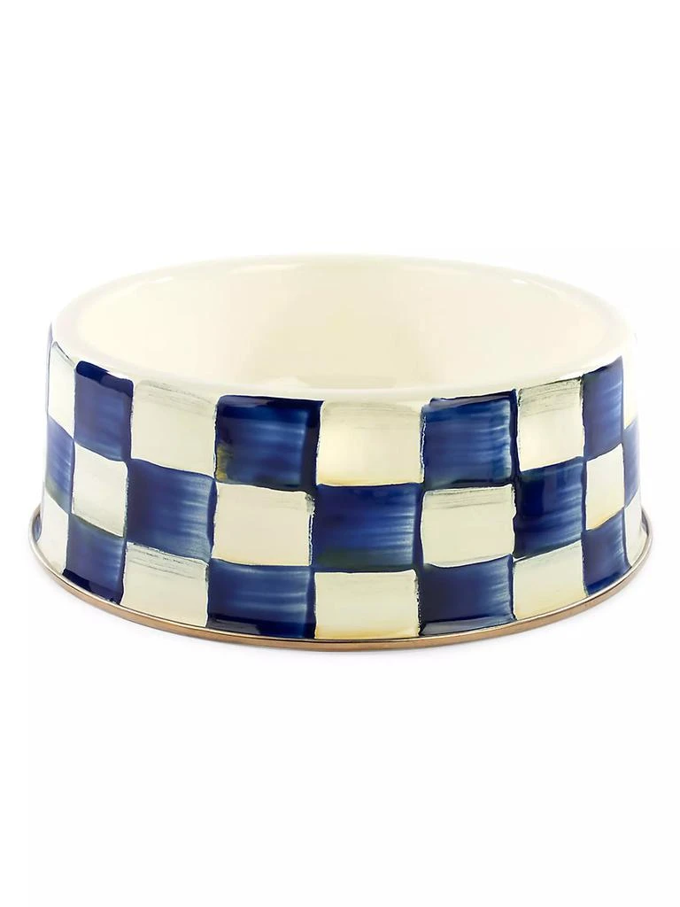 商品MacKenzie-Childs|Large Royal Check Pet Bowl,价格¥600,第1张图片