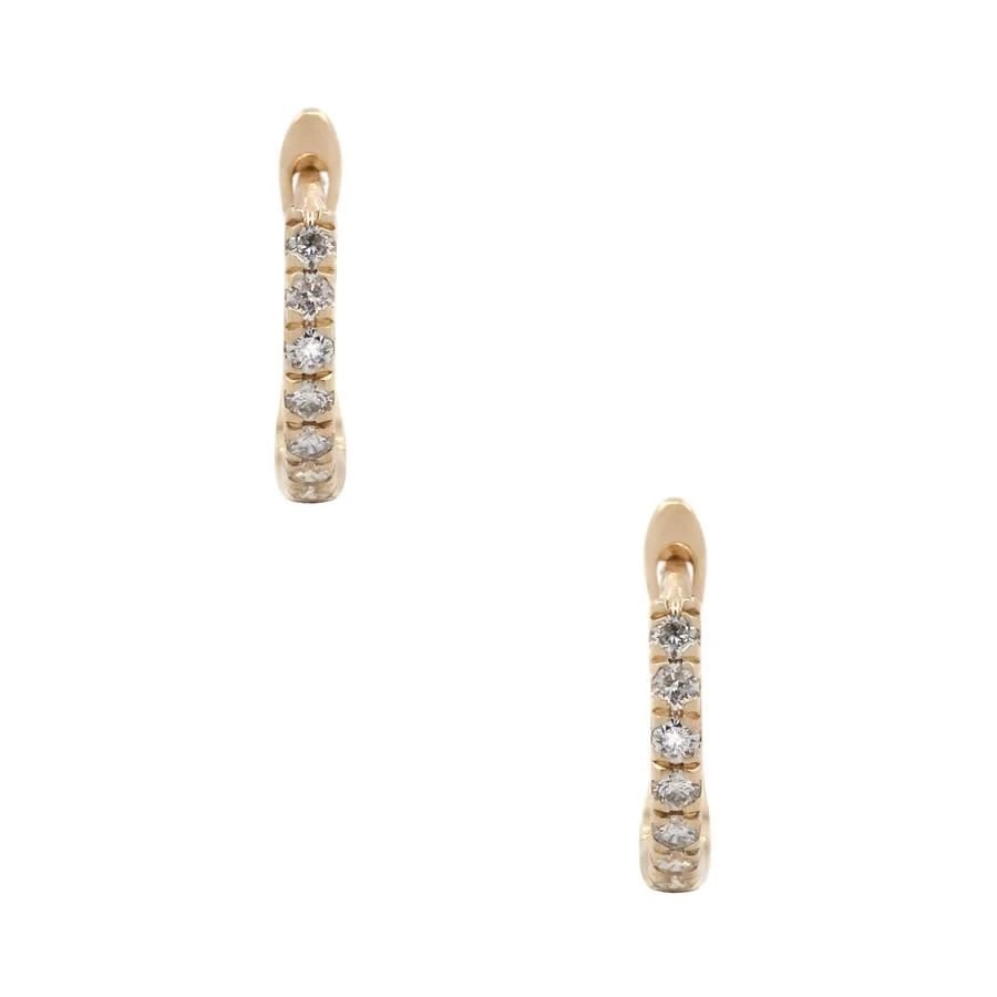 商品Tresorra|Tresorra 18K Yellow Gold Diamond Hoop Earrings,价格¥2822,第1张图片