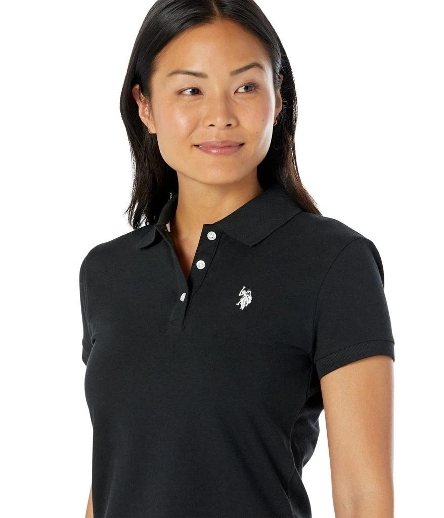 商品U.S. POLO ASSN.|短袖小马纯色珠地 Polo 衫,价格¥170,第3张图片详细描述