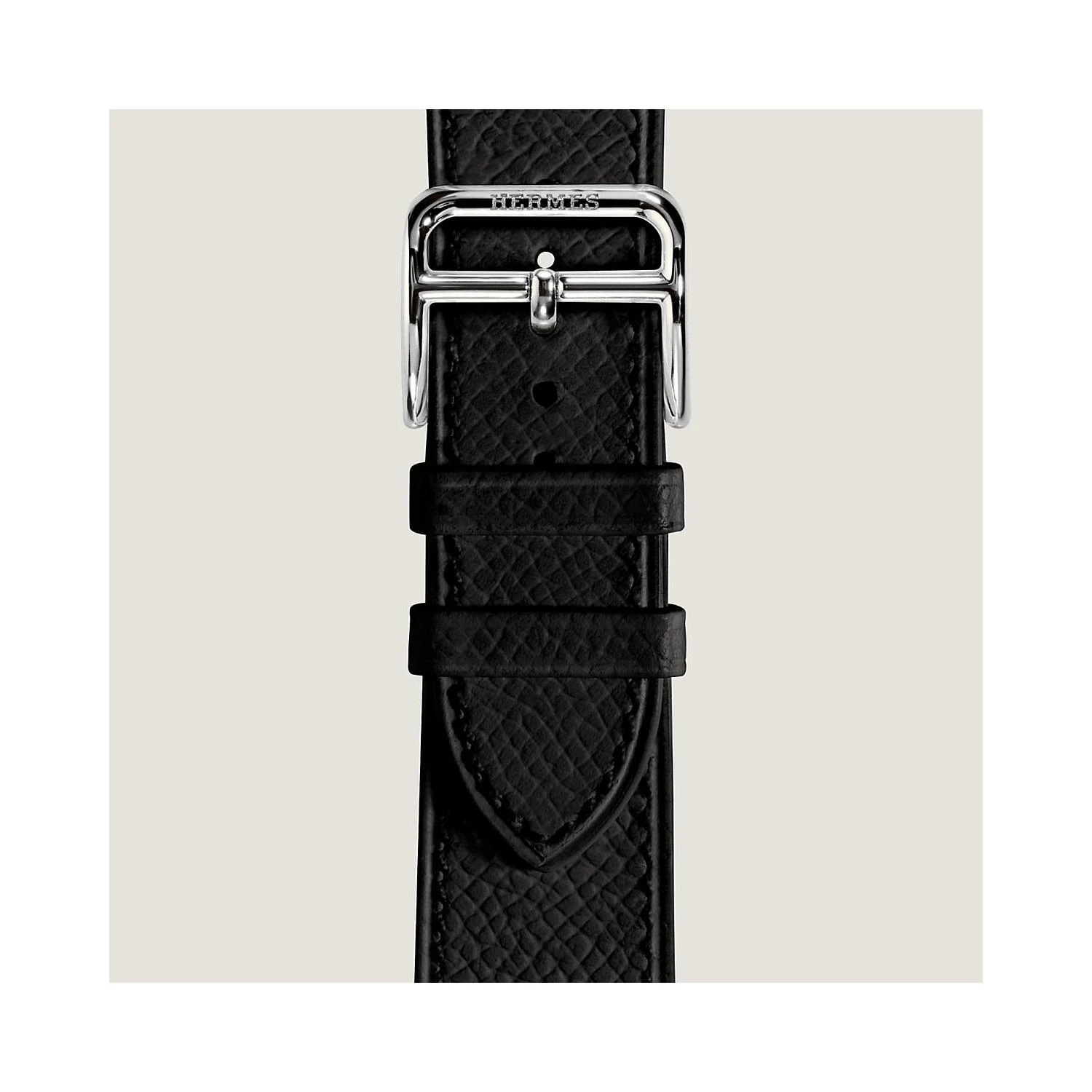 商品Hermes|【预售】 爱马仕 24秋冬 女士 手表带 Bracelet pour Cape Cod Grand modèle 37 mm, simple tour WKB0080WK89090,价格¥3173,第1张图片