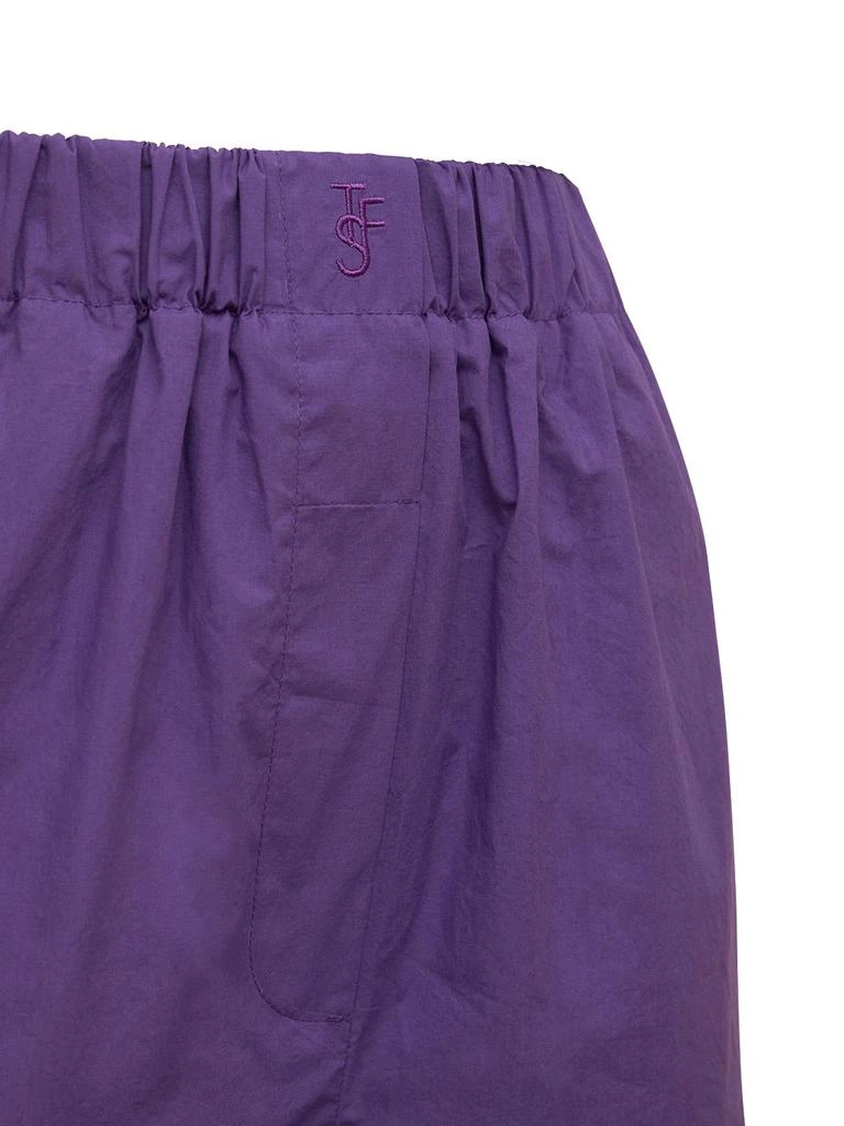 商品The Frankie Shop|Lui Organic Cotton Poplin Boxer Shorts,价格¥699,第1张图片