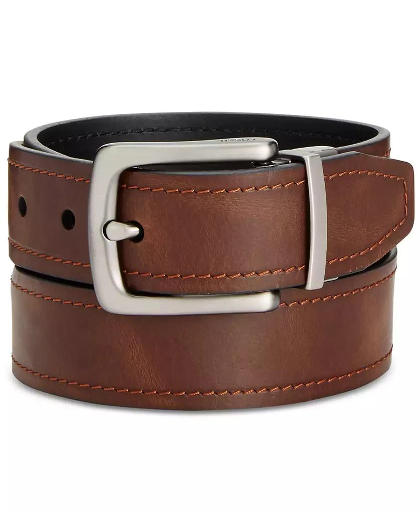 商品Fossil|Parker Reversible Leather Belt,价格¥418,第1张图片