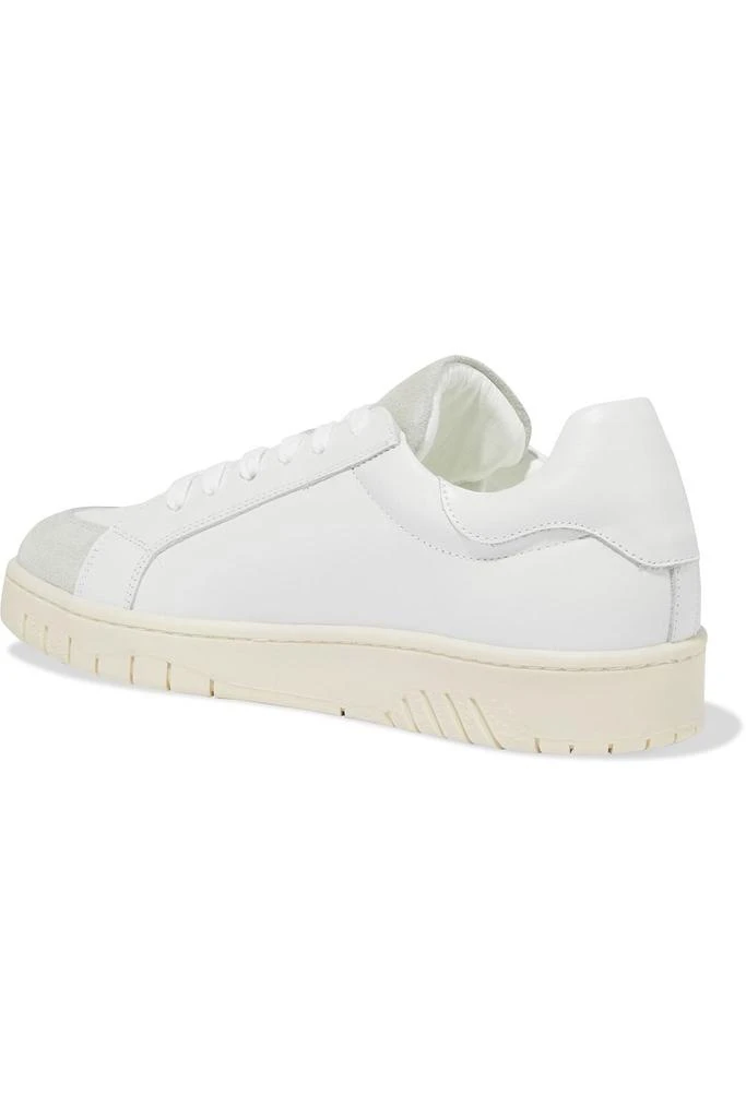 商品IRIS & INK|Constance suede-trimmed leather sneakers,价格¥1228,第4张图片详细描述