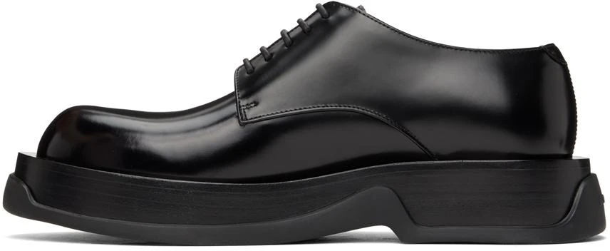 商品Jil Sander|Black Lace-Up Derbys,价格¥6654,第3张图片详细描述