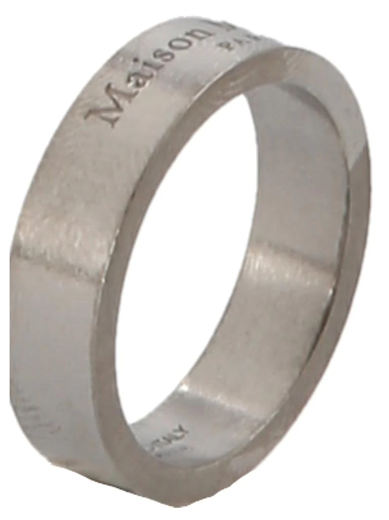 商品MAISON MARGIELA|Maison Margiela Logo-Engraved Slip-On Ring,价格¥1529,第3张图片详细描述