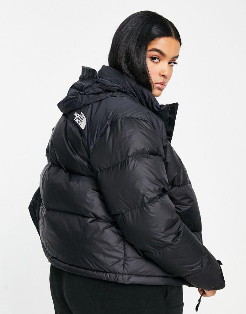 The North Face Plus 1996 Retro Nuptse down puffer jacket in black商品第4张图片规格展示