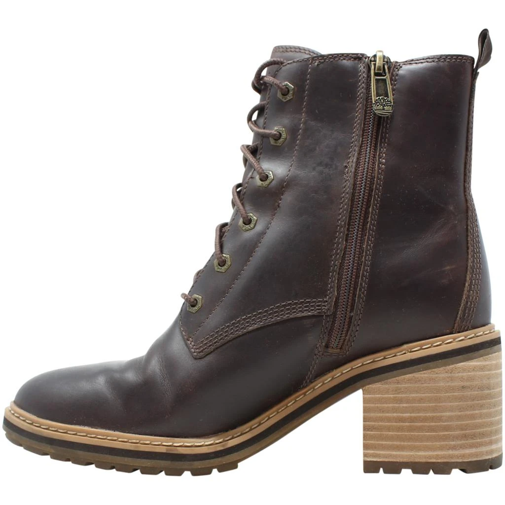 商品Timberland|Timberland Sienna High WP Dark Brown Full Grain  TB-0A24TW-201 Women's,价格¥661,第2张图片详细描述