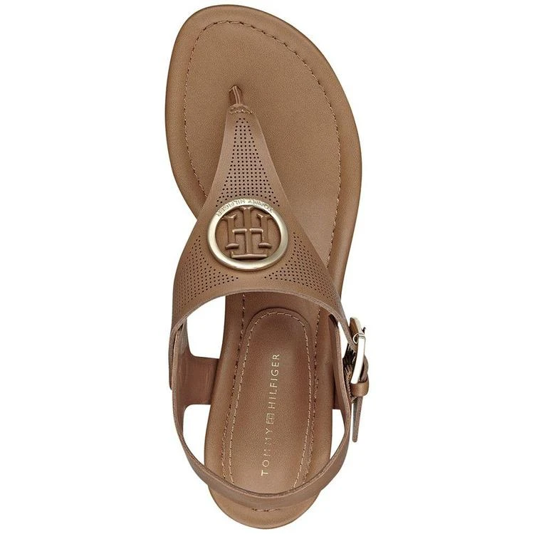 商品Tommy Hilfiger|Kandess Block-Heel Thong Sandals,价格¥610,第4张图片详细描述