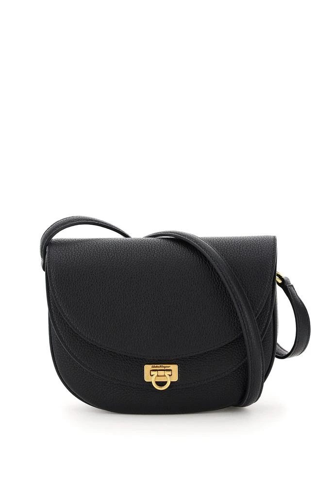 商品Salvatore Ferragamo|Salvatore ferragamo gancini double flap crossbody bag,价格¥5638,第4张图片详细描述