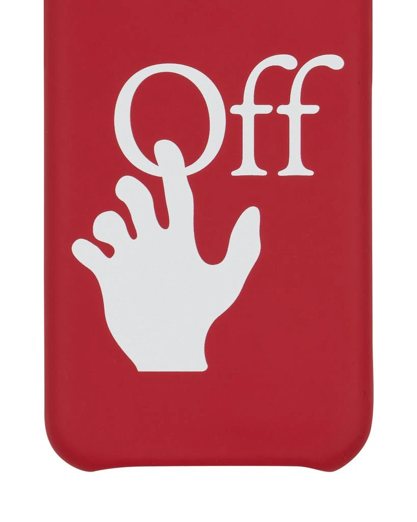 商品Off-White|Hand Off iPhone 11 Pro Case Red,价格¥378,第3张图片详细描述