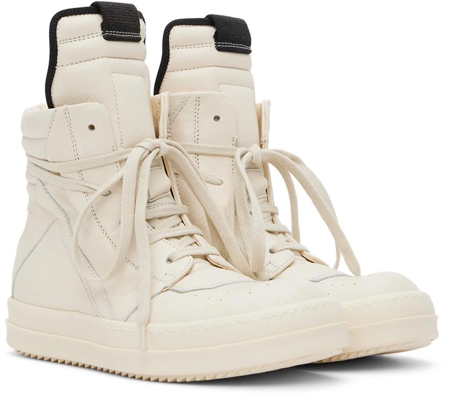 商品Rick Owens|Kids Off-White Geobasket Sneakers,价格¥3688,第4张图片详细描述