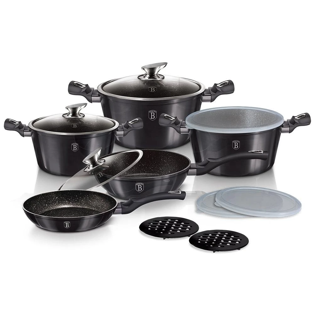 商品Berlinger Haus|13-Piece Kitchen Cookware Set,价格¥2134,第1张图片