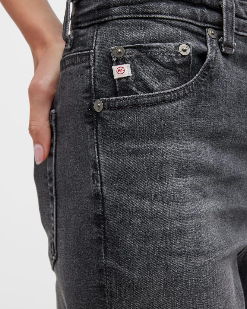 商品AG Jeans|Saige High-Rise Straight Ankle Jeans,价格¥1656,第7张图片详细描述