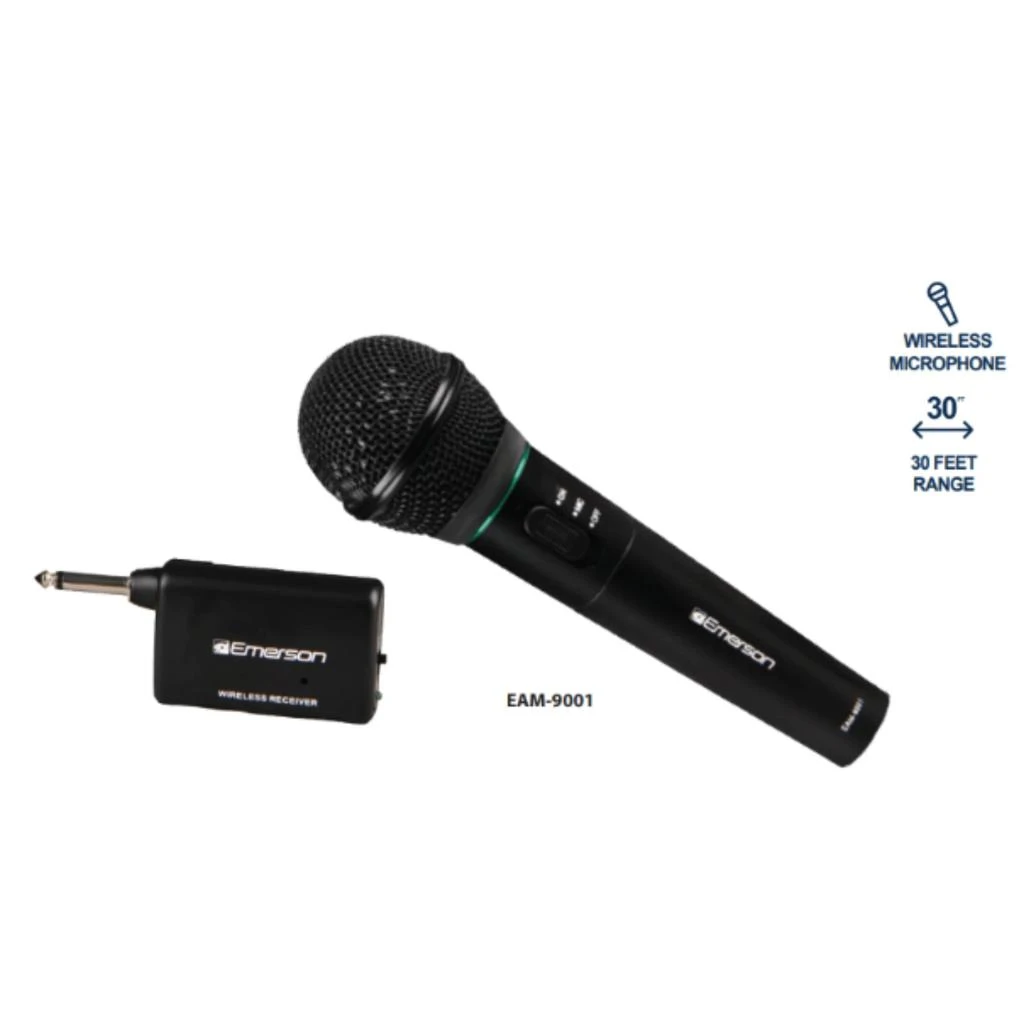商品PROXXI|Emerson Professional Microphone Kit with Wireless Receiver,价格¥437,第2张图片详细描述