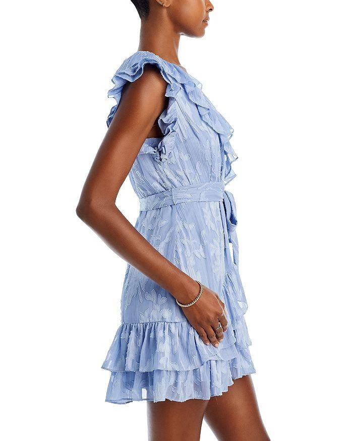 商品AQUA|Ruffled Belted Dress - 100% Exclusive,价格¥199,第5张图片详细描述