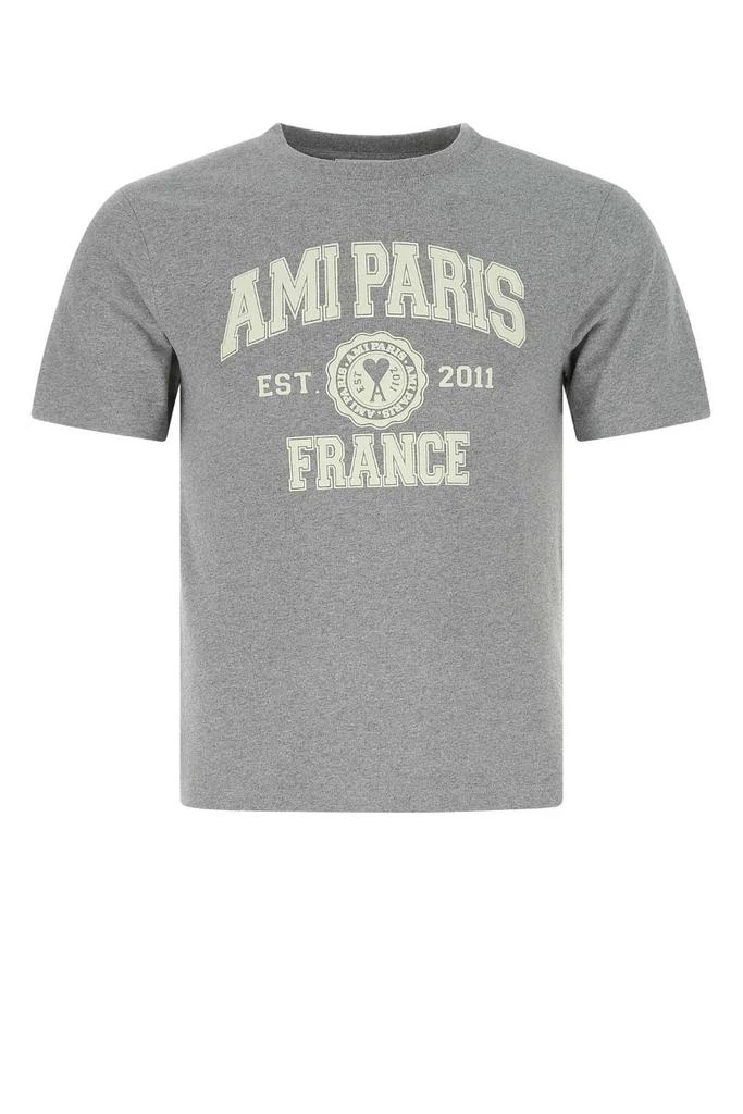 商品AMI|AMI Paris Logo Printed Crewneck T-Shirt,价格¥683,第1张图片