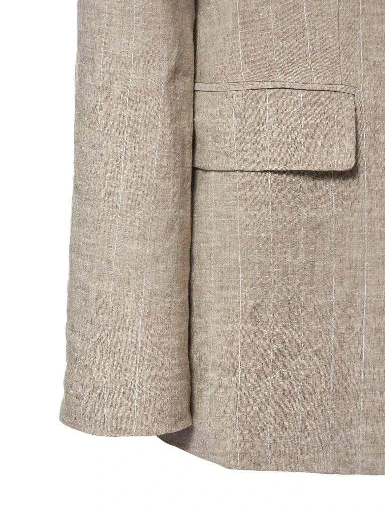 商品Brunello Cucinelli|Pinstripe Light Linen Blazer,价格¥9743,第4张图片详细描述