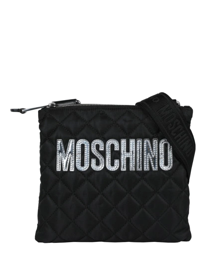 商品Moschino|Quilted Nylon Logo Crossbody Bag,价格¥2884,第1张图片