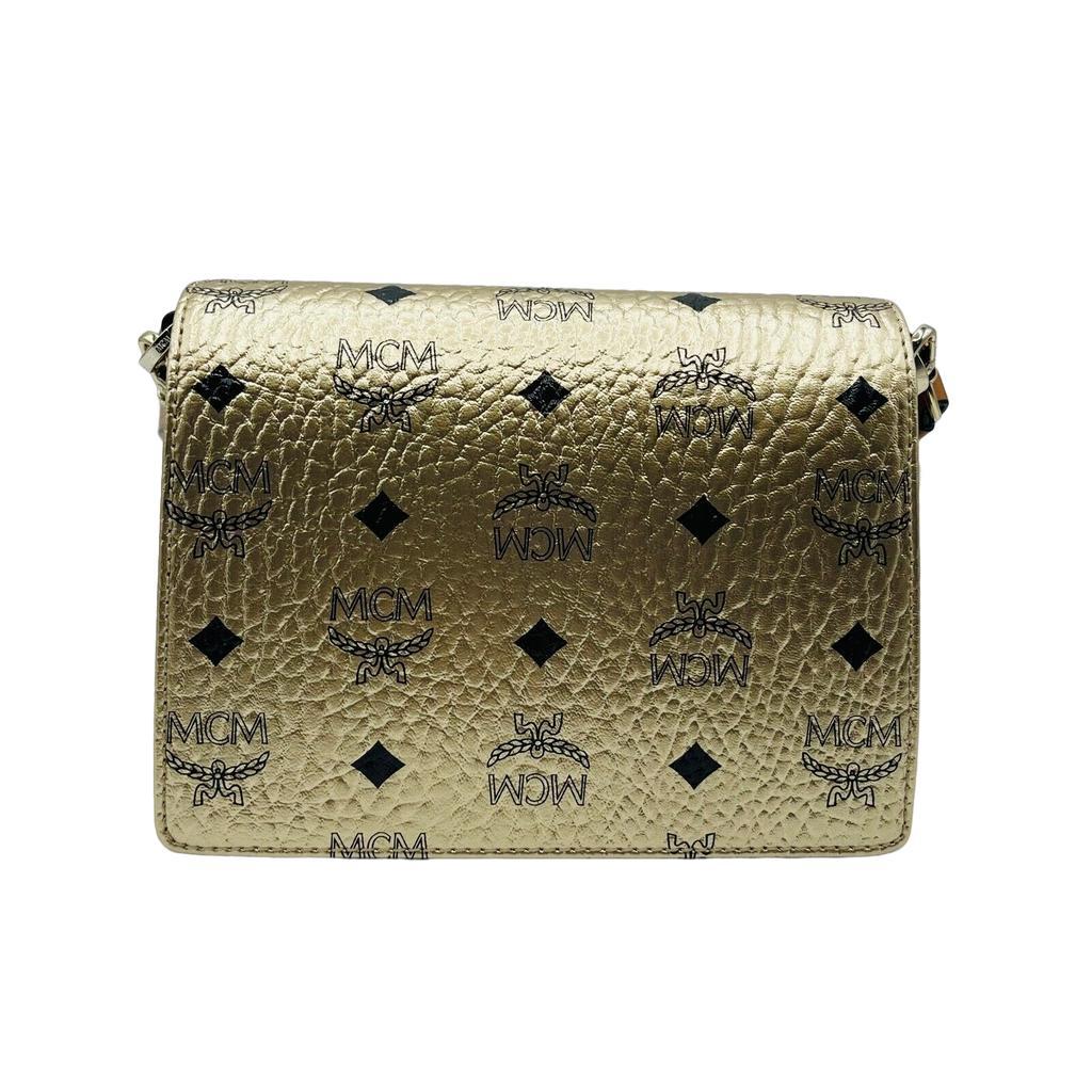 商品MCM|MCM Women's Patricia Berlin Coated Canvas Crossbody Bag,价格¥5409,第7张图片详细描述