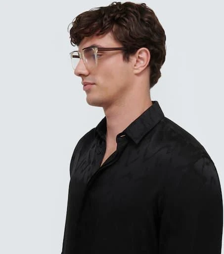 商品Yves Saint Laurent|SL 599方框眼镜,价格¥3430,第2张图片详细描述