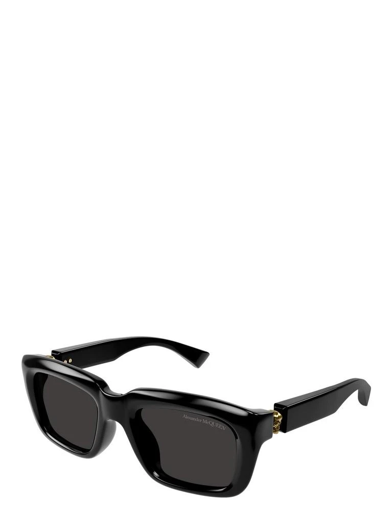 商品Alexander McQueen|Alexander McQueen Eyewear Rectangle Frame Sunglasses,价格¥2516,第2张图片详细描述