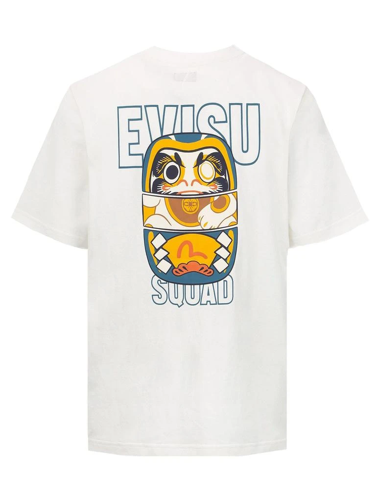 商品Evisu|Evisu White Cotton T-shirt,价格¥1020,第2张图片详细描述