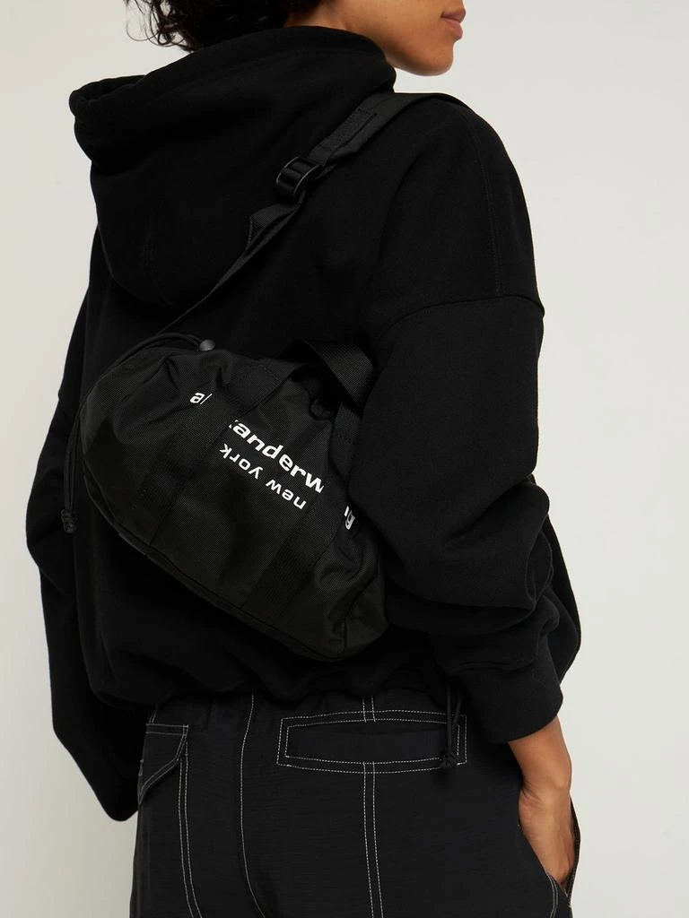 商品Alexander Wang|Mini Primal Nylon Drawstring Duffle Bag,价格¥2118,第1张图片详细描述
