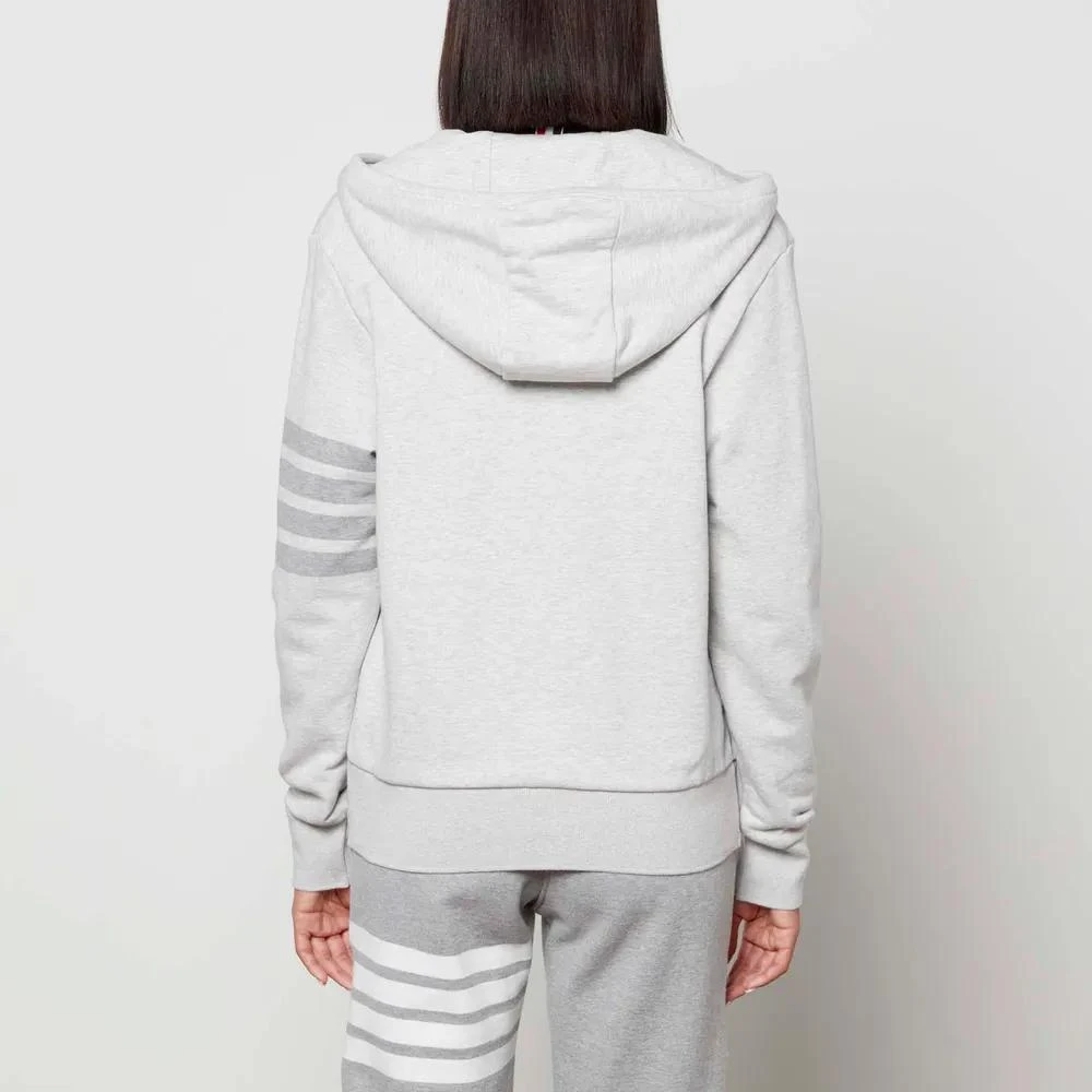 商品Thom Browne|Thom Browne Women's Zip Up Hoodie In Classic Loopback,价格¥4359,第2张图片详细描述