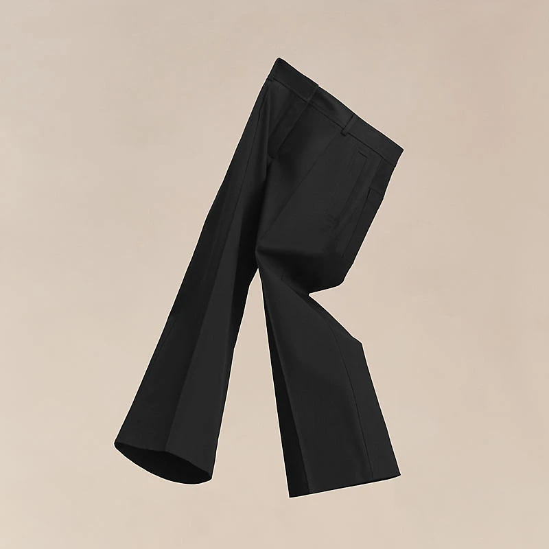 商品Hermes|Hermes/爱马仕 女士黑色棉休闲裤,价格¥8441,第1张图片