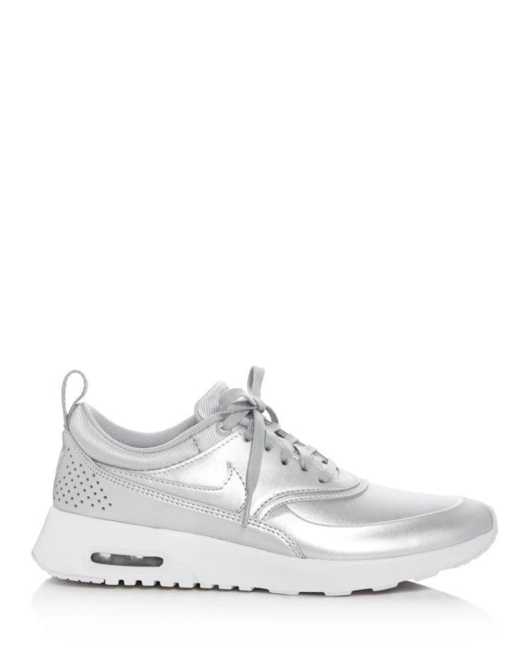 商品NIKE|Air Max Thea Metallic Lace Up Sneakers,价格¥639,第2张图片详细描述