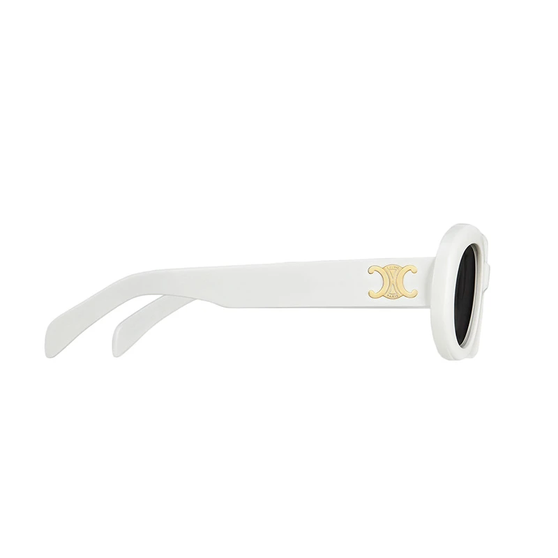 【现货】赛琳 TRIOMPHE 01系列 女士醋酸纤维镜框椭圆形太阳眼镜墨镜(两色可选） 商品