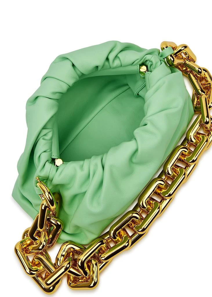 商品Bottega Veneta|Teen Chain Pouch mint leather shoulder bag,价格¥16952,第4张图片详细描述