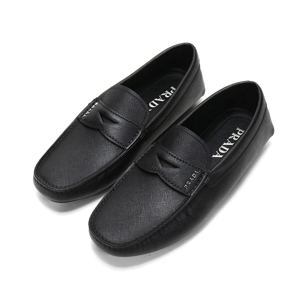 Prada 普拉达 男士皮革休闲驾车鞋 2DD158-053-F0002 商品