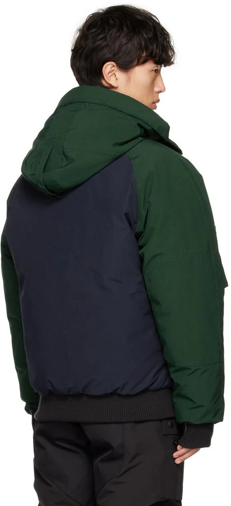 商品Canada Goose|海军蓝 & 绿色 Chilliwack 羽绒夹克,价格¥12498,第3张图片详细描述