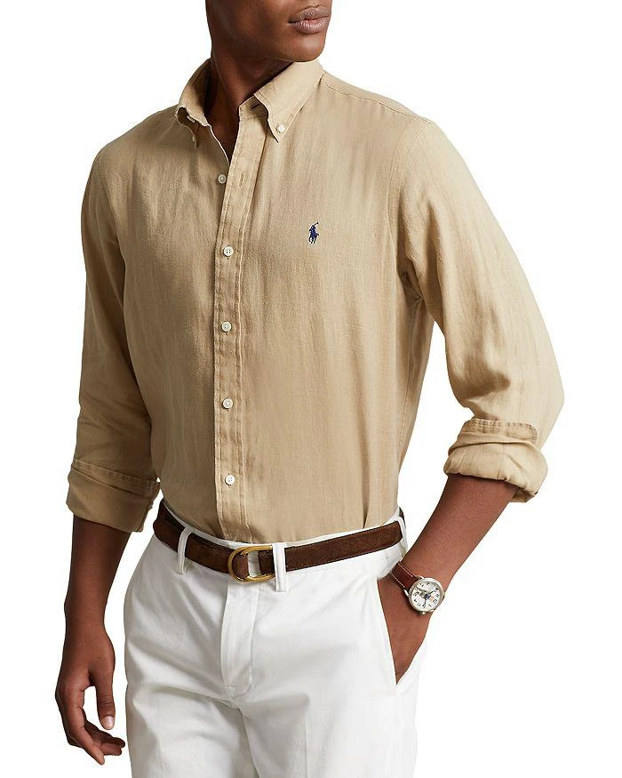 商品Ralph Lauren|Classic Fit Linen Shirt,价格¥720,第1张图片
