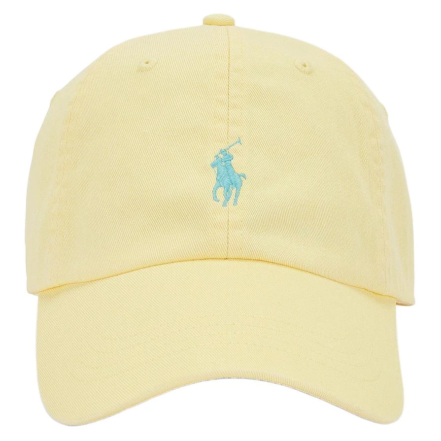 商品[国内直发] Ralph Lauren|[预售3天]图案遮阳装饰 棉 鸭舌帽 男款 黄色,价格¥466,第1张图片