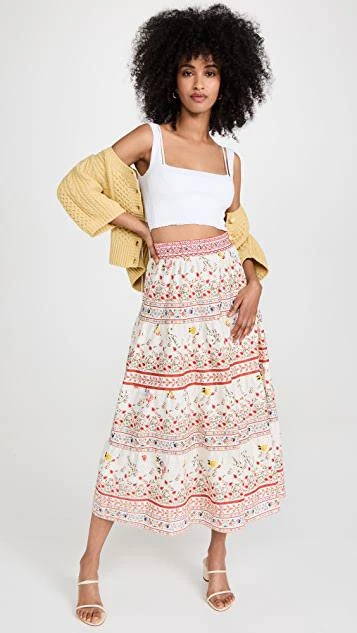 商品Alice + Olivia|Melony 抽褶半身裙,价格¥2244,第4张图片详细描述